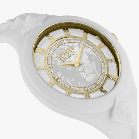 Versace White and Gold Watch - Picture 1 of 7